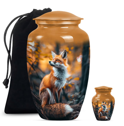 Fox urn with Classic design