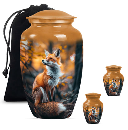 Fox urn with Classic design