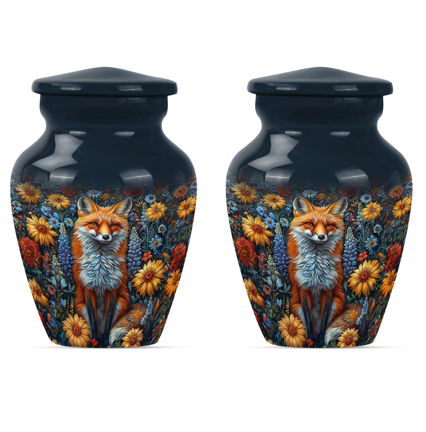 10-inch classic fox urn