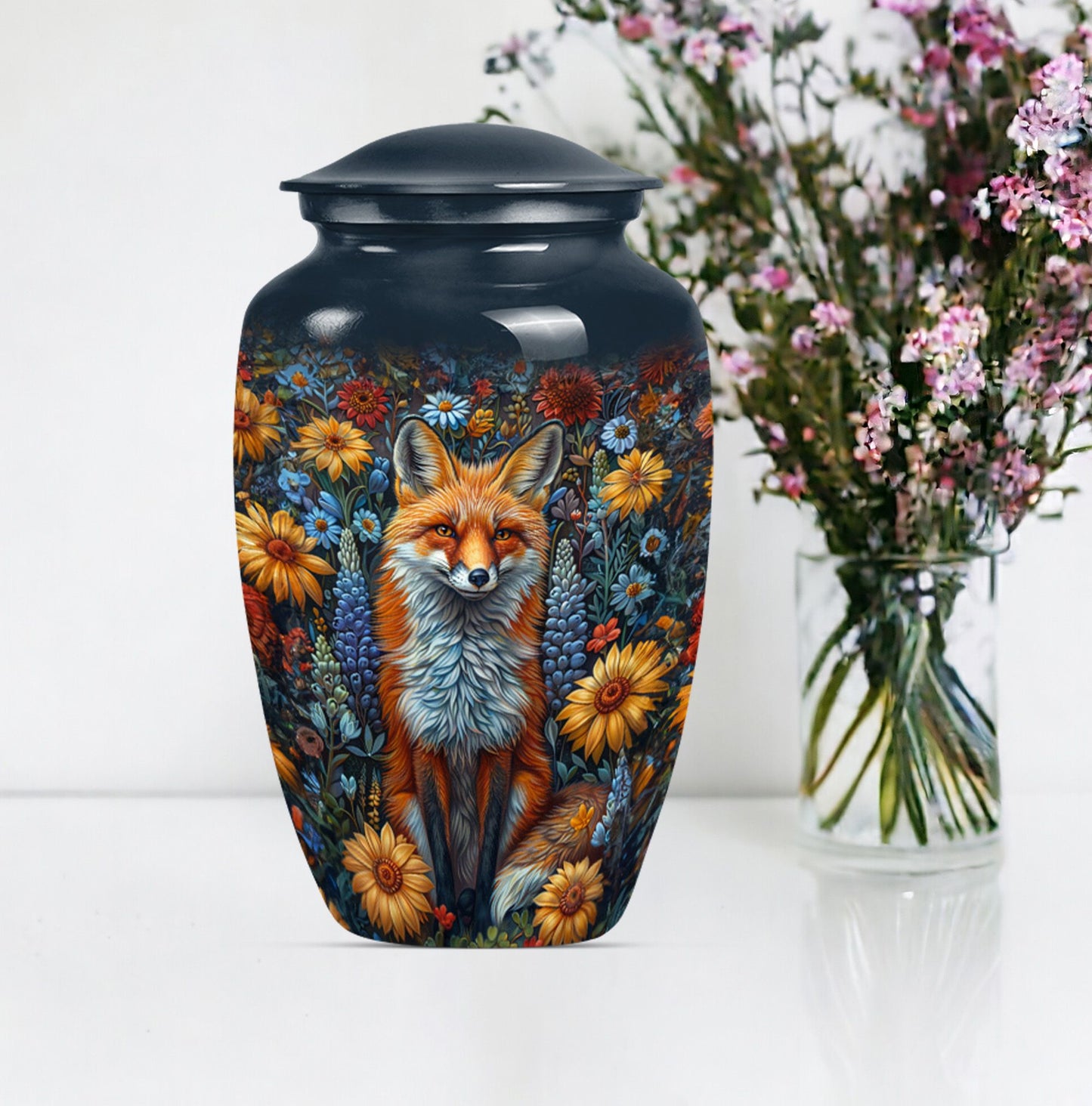 10-inch classic fox urn