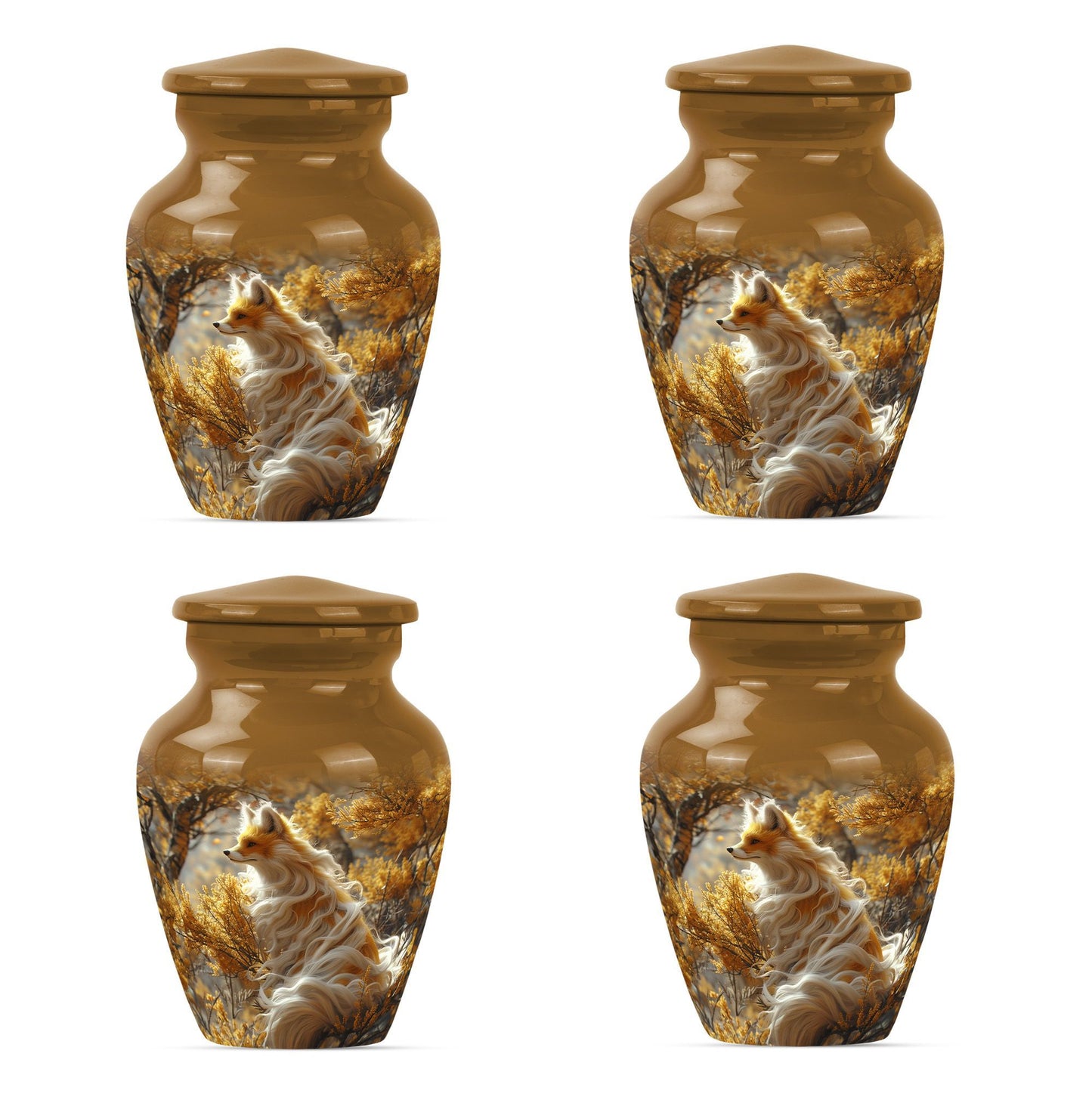  fox cremation urn for men