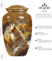  fox cremation urn for men