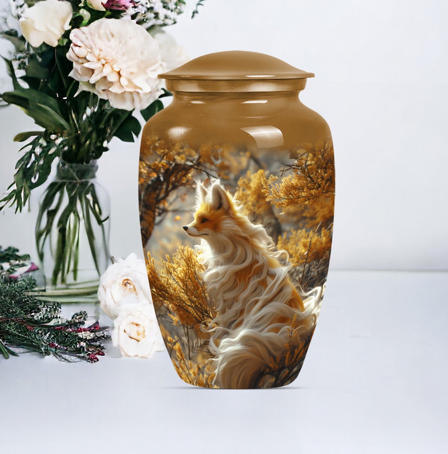  fox cremation urn for men