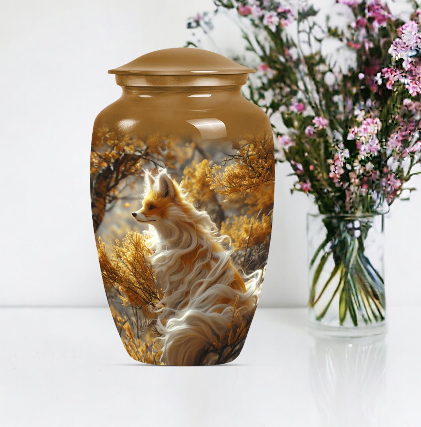  fox cremation urn for men