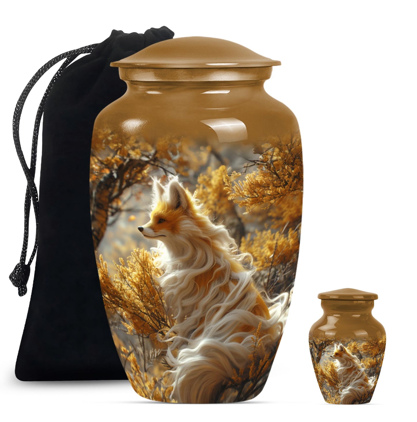  fox cremation urn for men