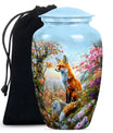 Fox Theme Large Urn 10 Inch
