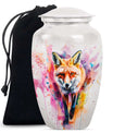Fox Theme Large Urn 10 Inch