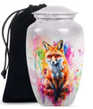 Fox Theme Large Urn 10 Inch