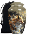 classic fox urn for human ashes