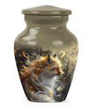classic fox urn for human ashes