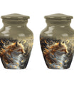 classic fox urn for human ashes