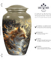 classic fox urn for human ashes