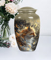 classic fox urn for human ashes