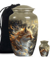 classic fox urn for human ashes