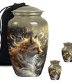 classic fox urn for human ashes