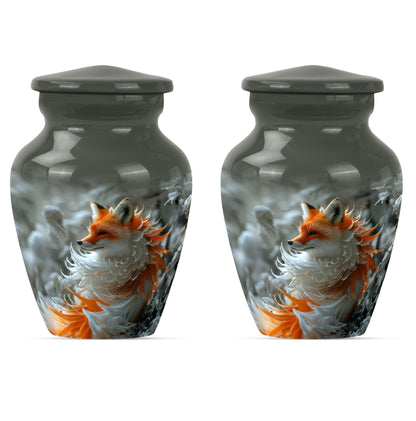 Classic 10 inch Fox Urn, Butterfly themed,