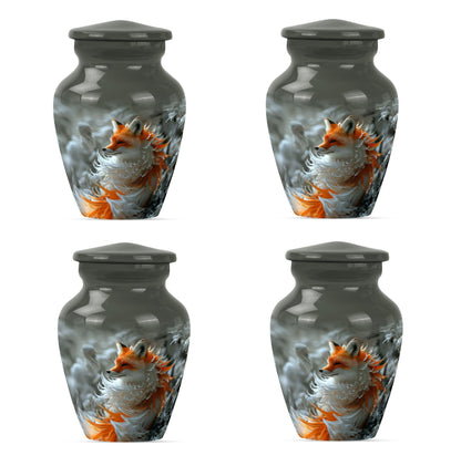 Classic 10 inch Fox Urn, Butterfly themed,