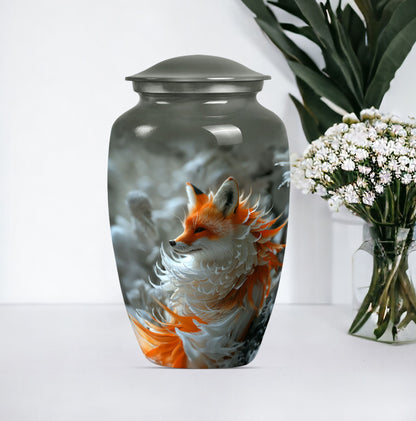 Classic 10 inch Fox Urn, Butterfly themed,