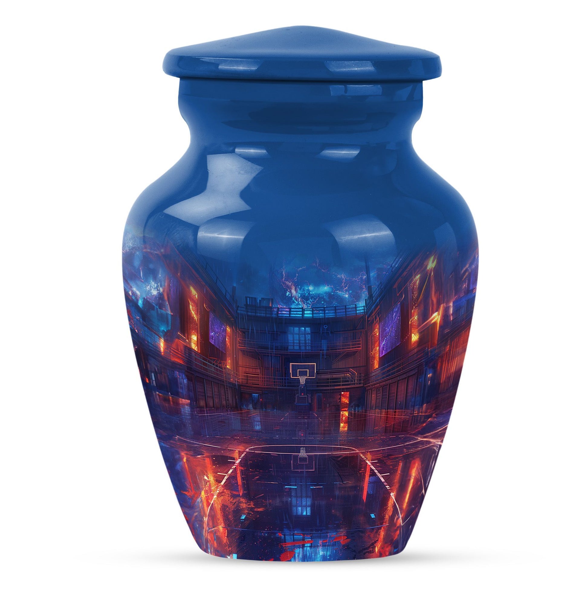 Urn basketball burial urn