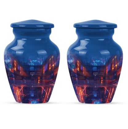 Urn basketball burial urn