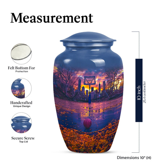 basketball urn 