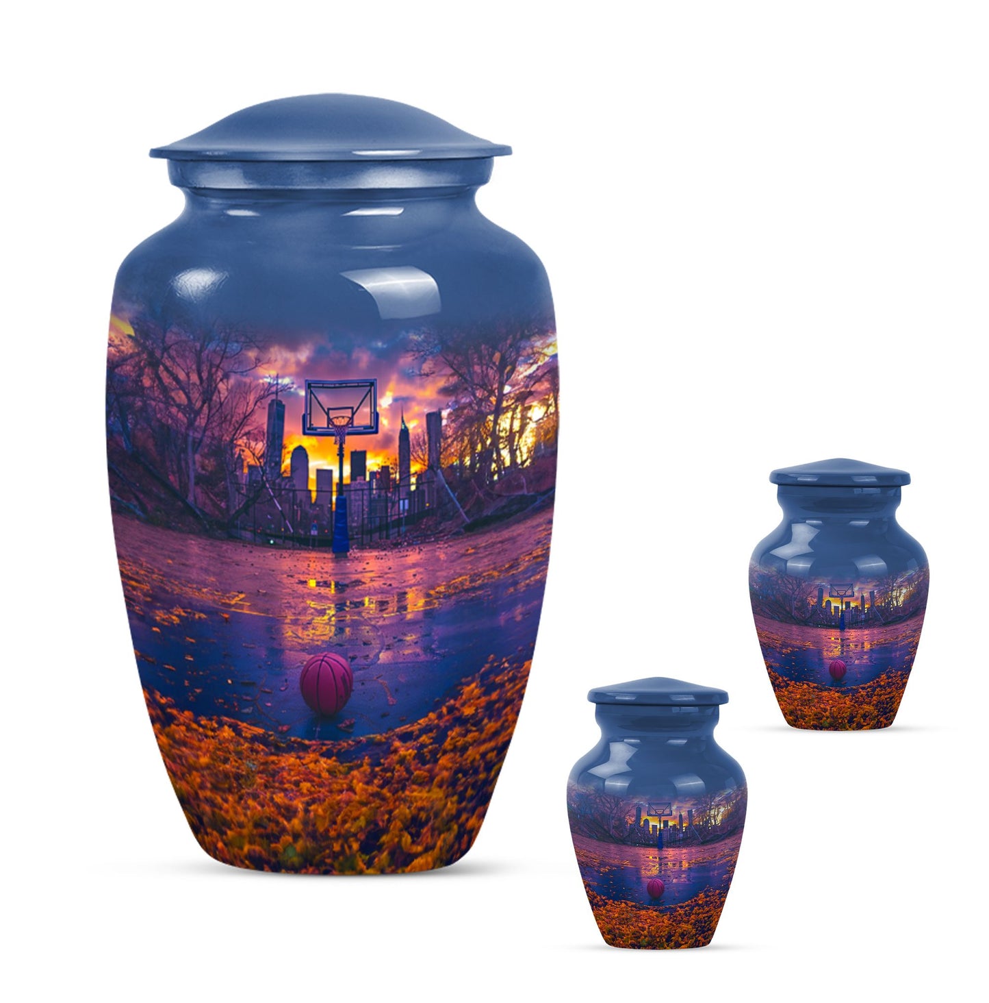 basketball urn 