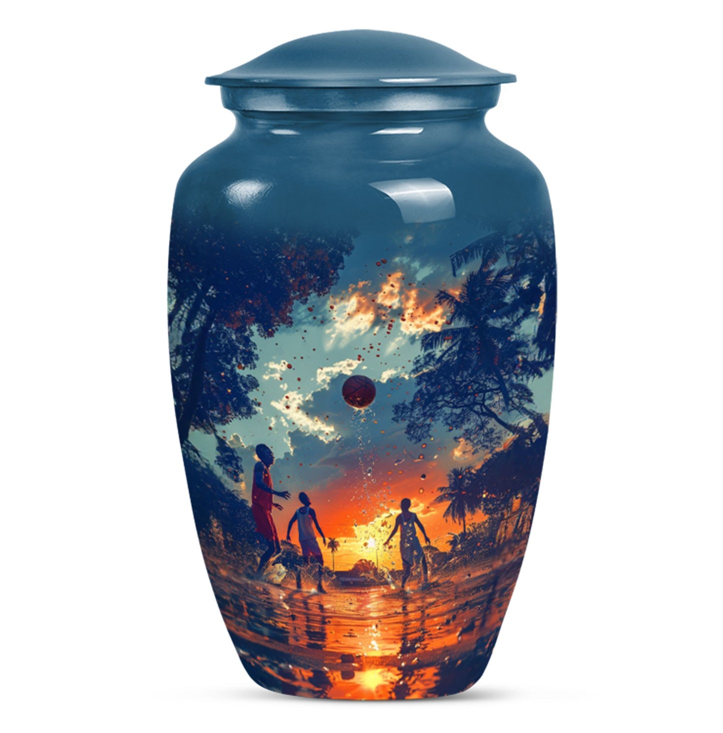  basketball urn for cremation ashes,