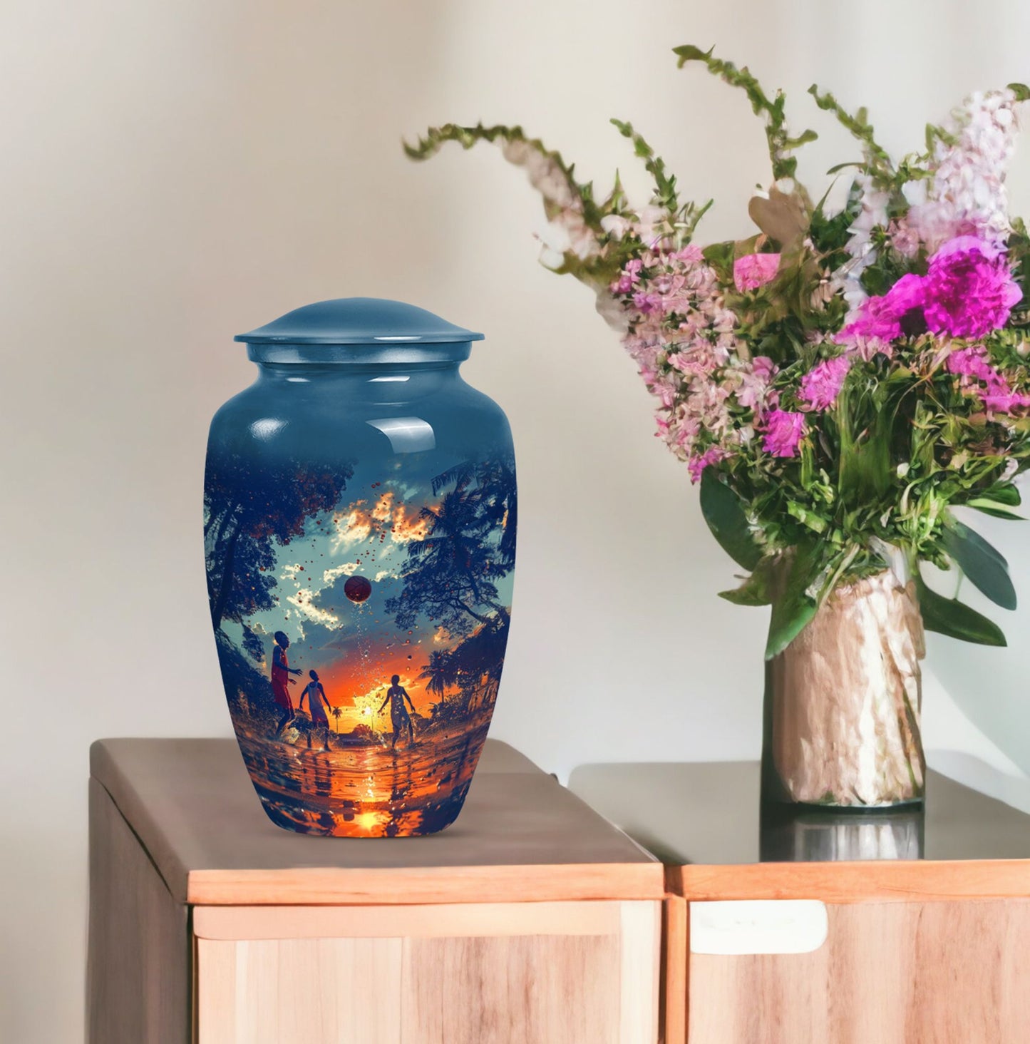  basketball urn for cremation ashes,