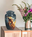 basketball urn with butterfly