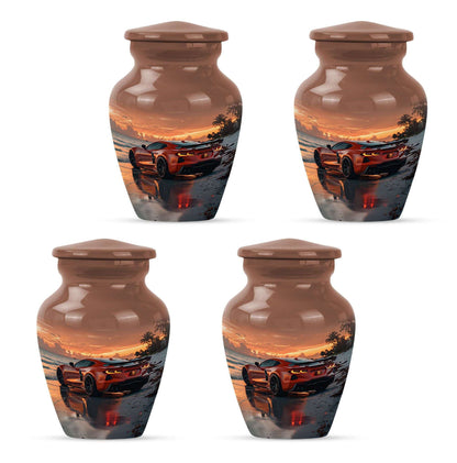 Car Theme 3 Inch Keepsake Pack of 4