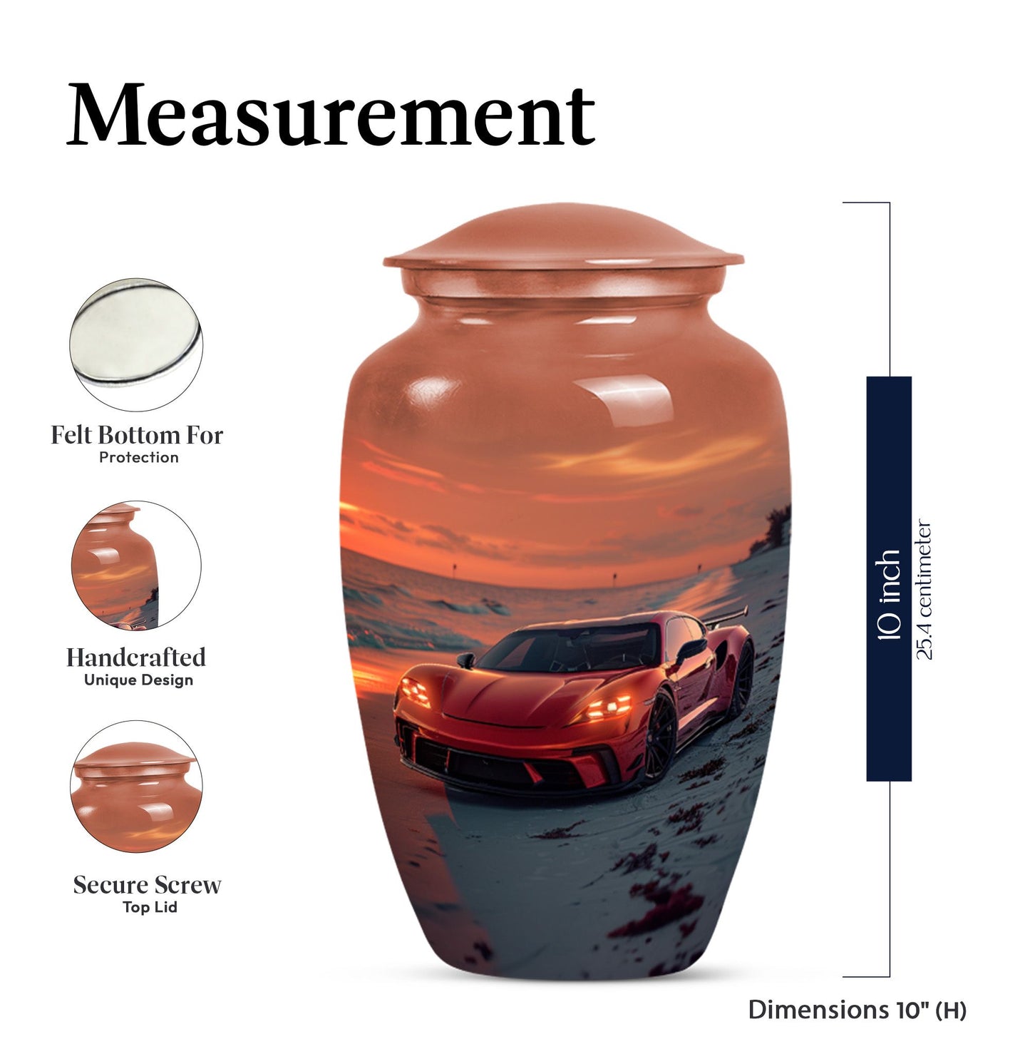 car urn for memorial ashes