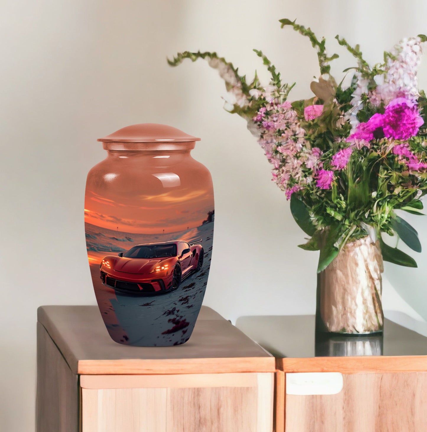 car urn for memorial ashes