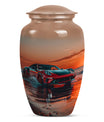 Sports Cremation Urn Adult Male - Racing Car Urn For Adult Male