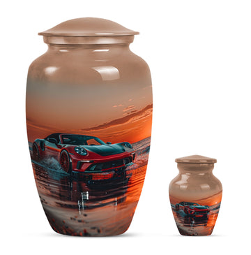 Large Urn With 1 Keepsake Urn