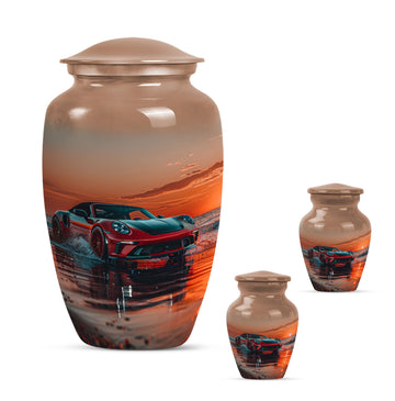 Large Urn with 2 Mini Urn