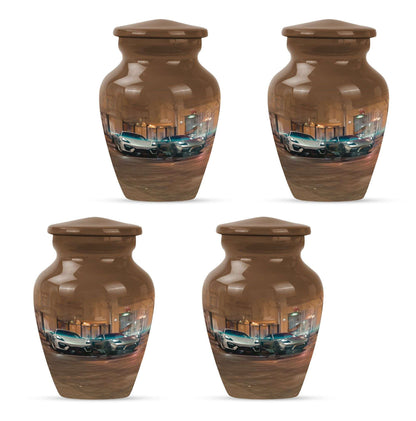 Car Theme 3 Inch Keepsake Pack of 4