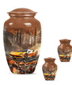 Car Theme Large Urn With 2 Keepsake Urn