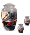 Classic 10 inch car urn with Butterfly theme