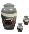 Car Theme Large Urn With 2 Keepsake Urn