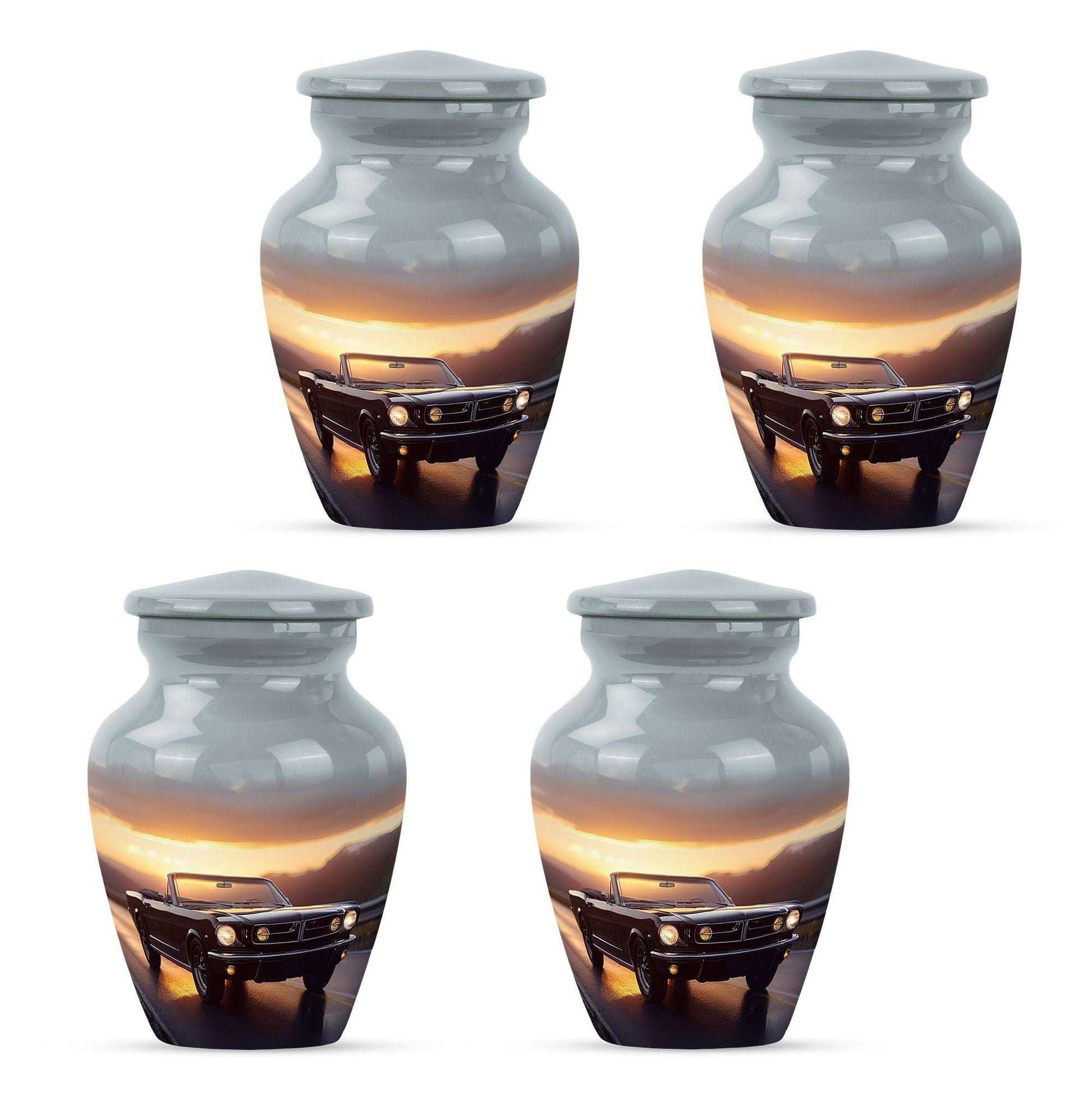 Car Theme 3 Inch Keepsake Pack of 4