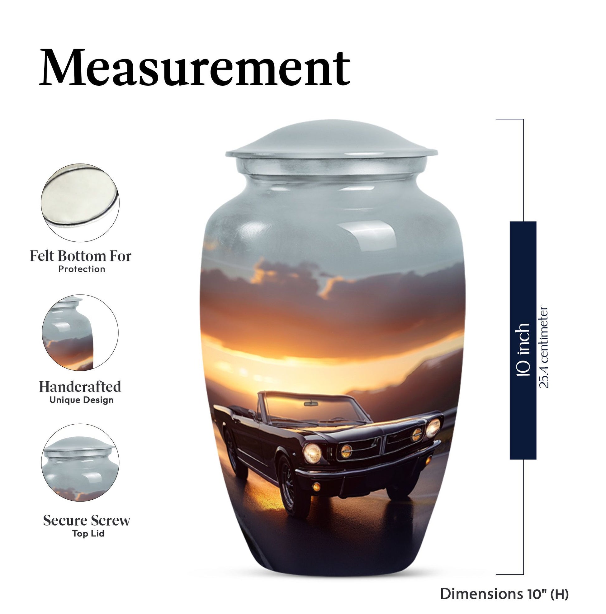 classic car urn for ashes