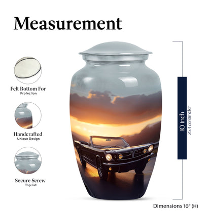 classic car urn for ashes