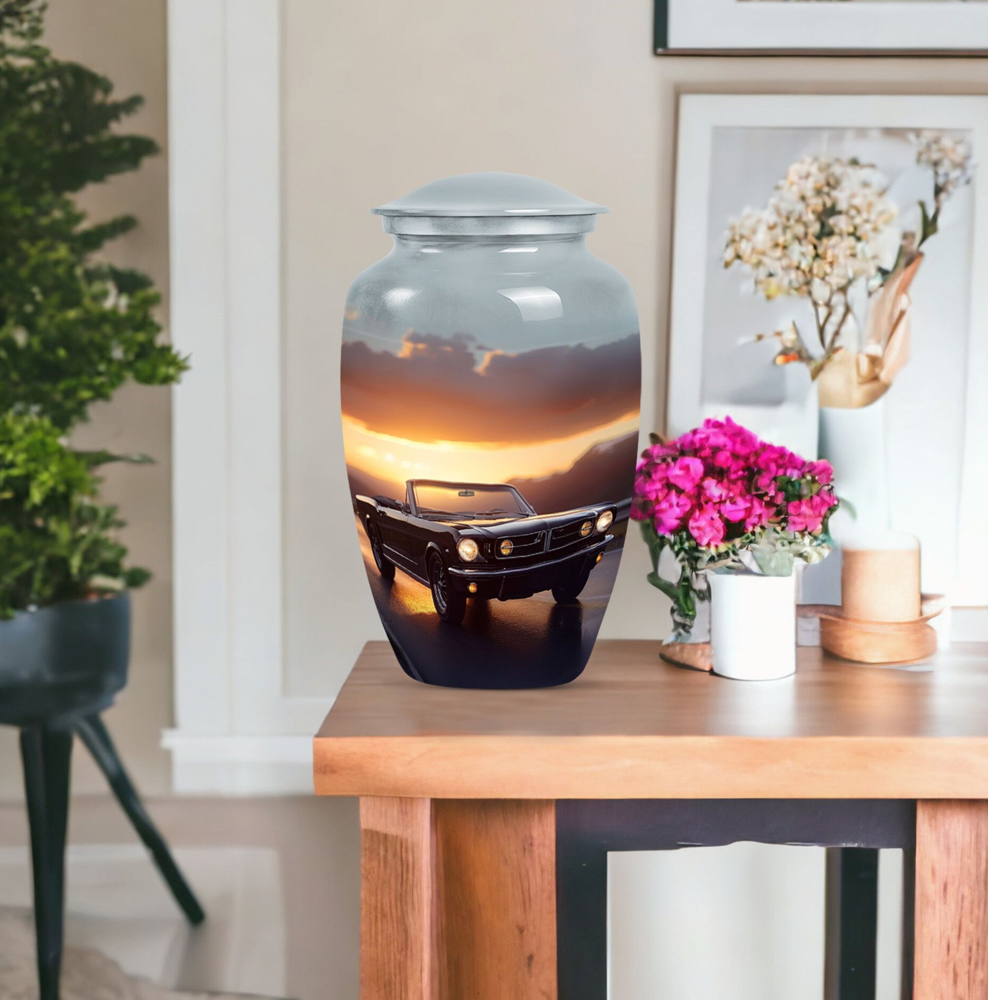 classic car urn for ashes