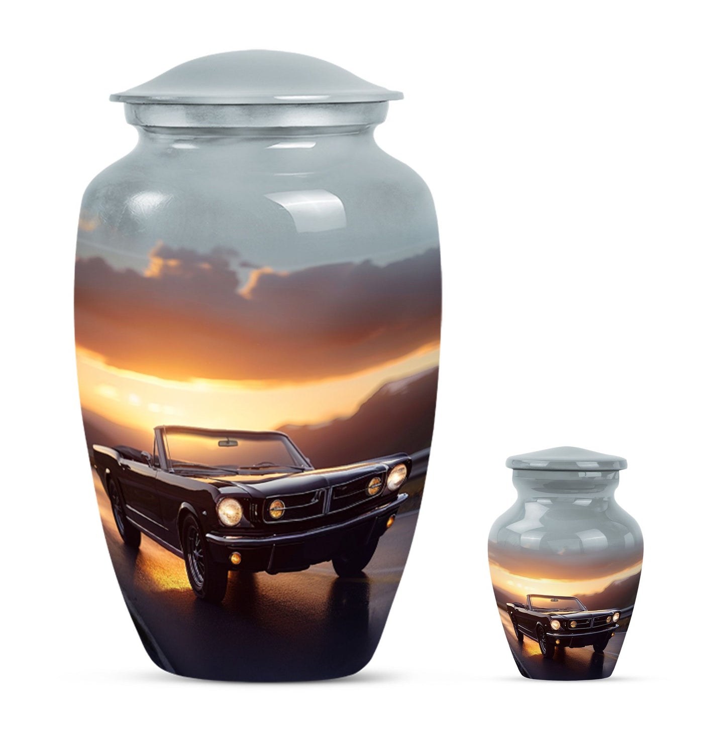 classic car urn for ashes