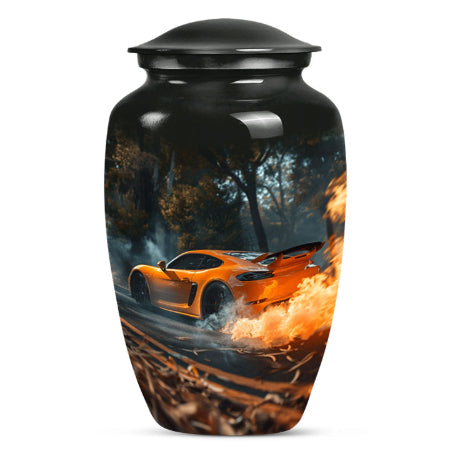  Car Urn with butterfly theme for men's 