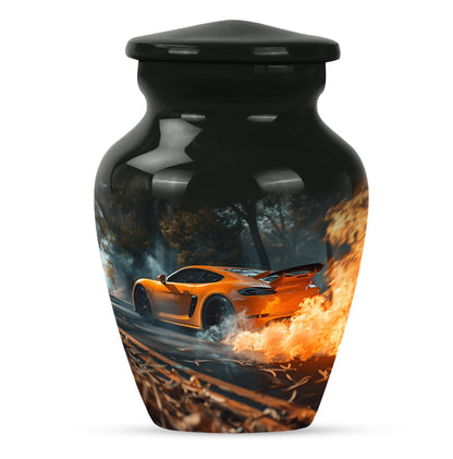  Car Urn with butterfly theme for men's 