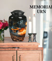  Car Urn with butterfly theme for men's 