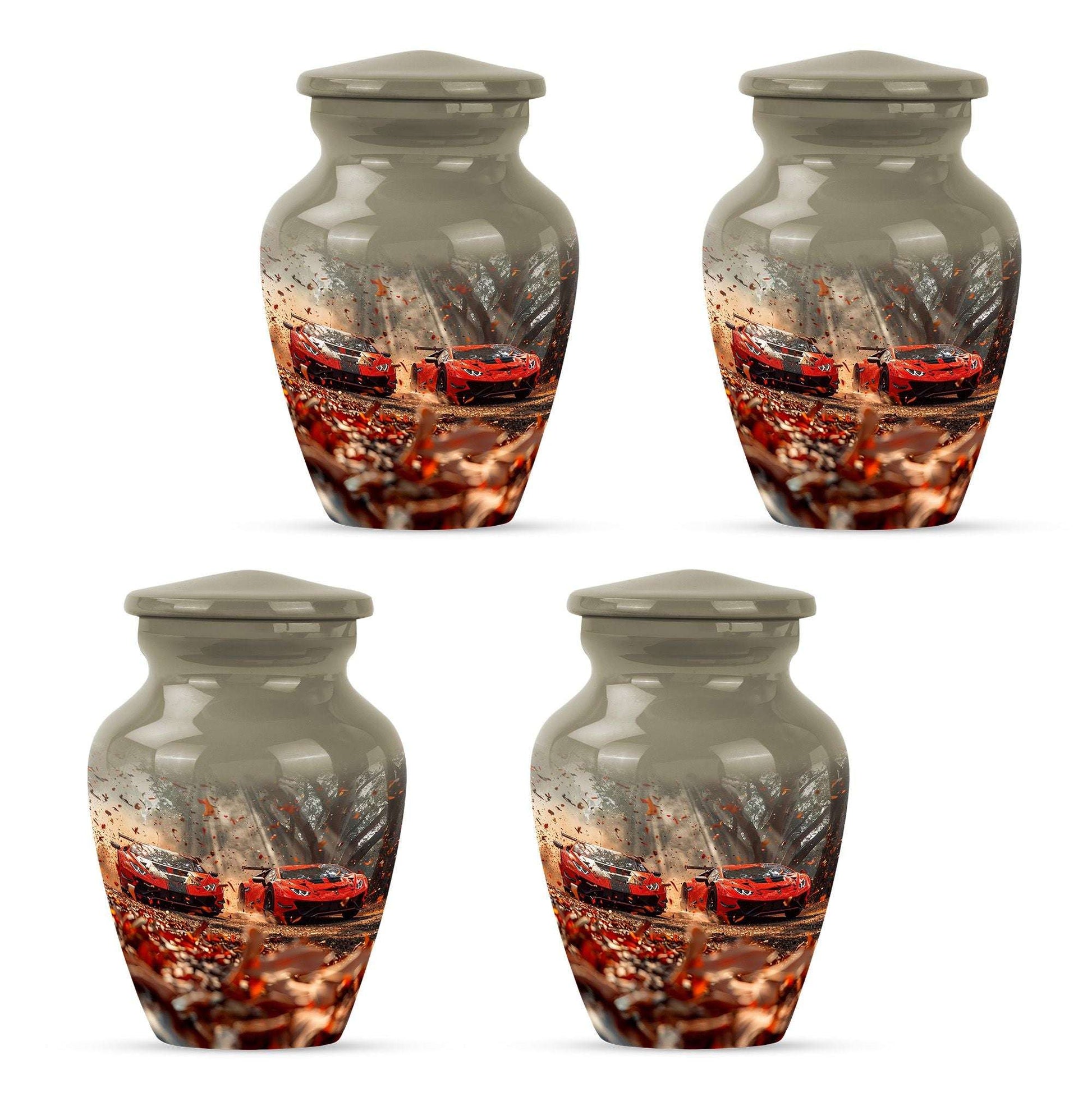 Car Theme 3 Inch Keepsake Pack of 4