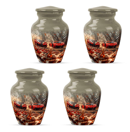 Car Theme 3 Inch Keepsake Pack of 4