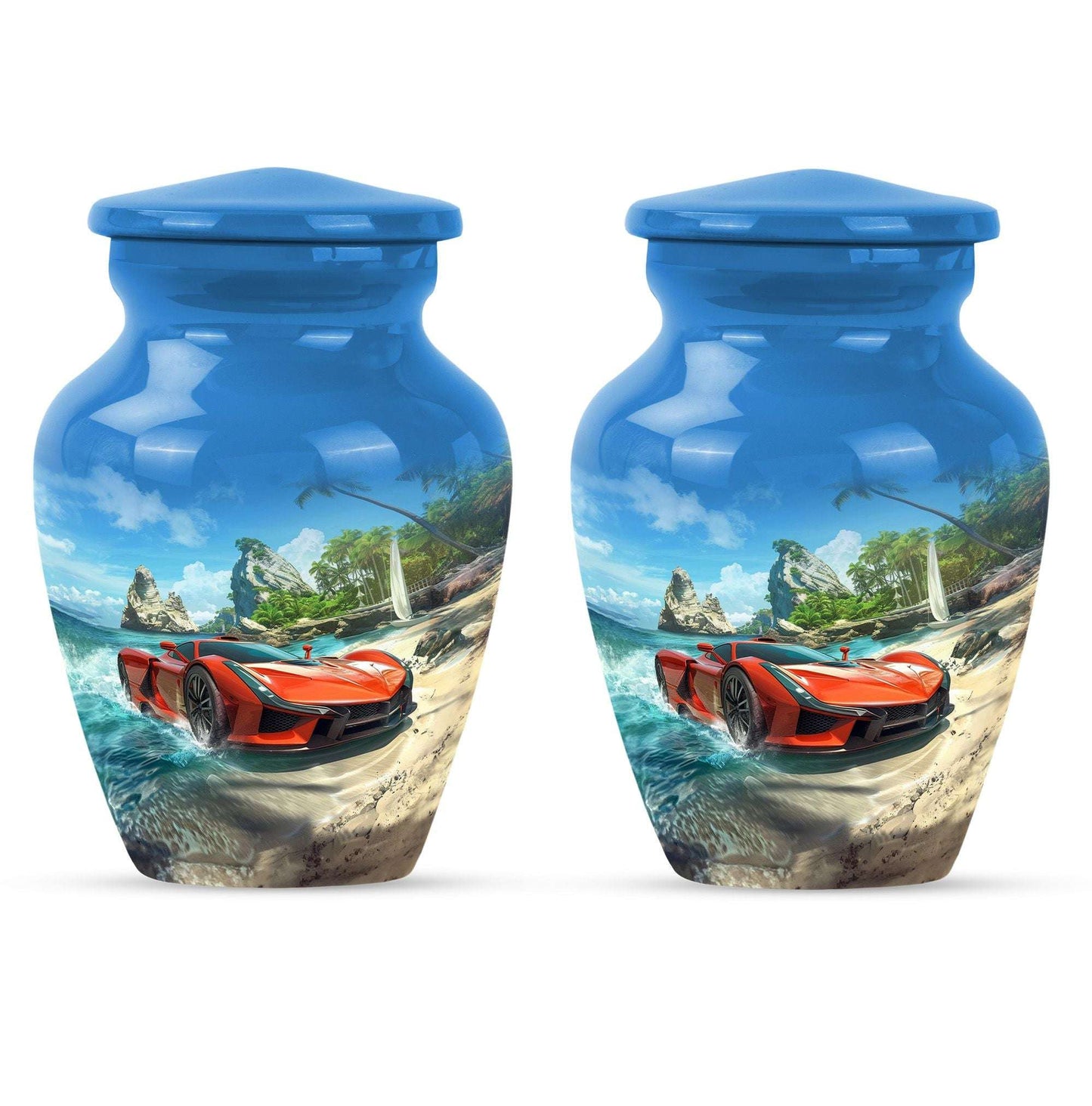 Car Theme 3 Inch Keepsake Pack of 2